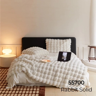 Plaid Rabbit Fur - Imagen 1